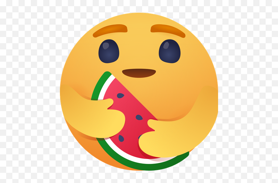 Care Emoji With Watermelon Logo Icon Of - Facebook New Care Emoji,Watermelon Emoji