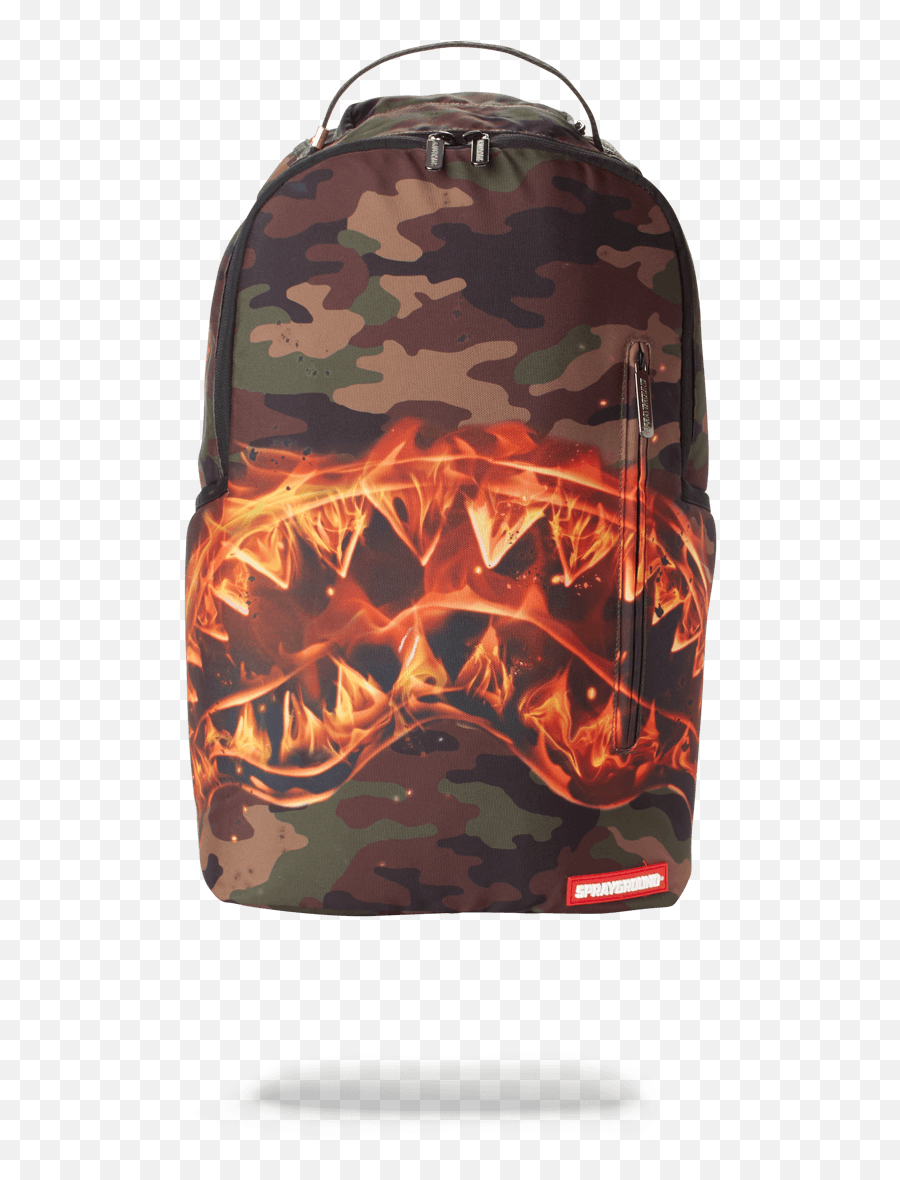 Bag U2013 Sprayground Kuwait Bags U0026 Accessories - Sprayground Fire Shark Backpack Emoji,Emoji Bookbag