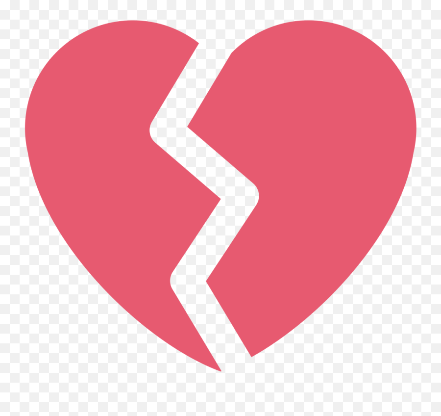 Twemoji2 1f494 - Broken Heart Emoji,Beach Emoji