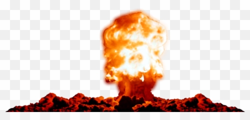 Explosion Emoji Transparent Png Clipart Free Download - Nuclear Background