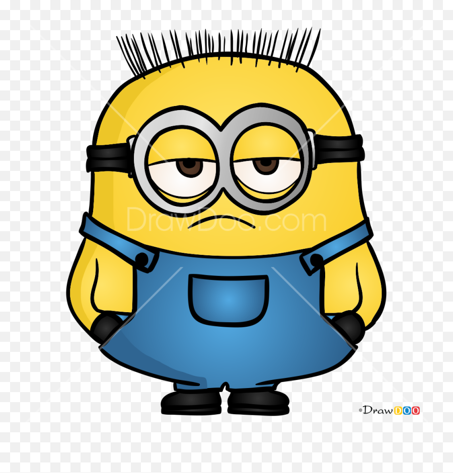 How To Draw Minion Jerry Despicable Me - Jerry Despicable Me Minion Emoji,Minion Emojis