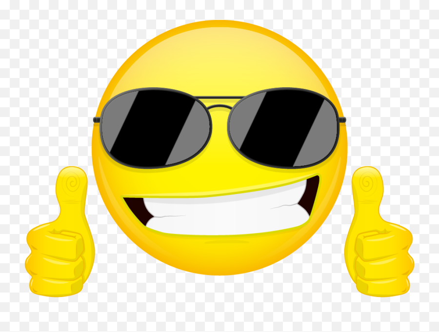Rent A Seabike - Smiley Avec Lunette De Soleil Emoji,Facebook Sunglasses Emoticon