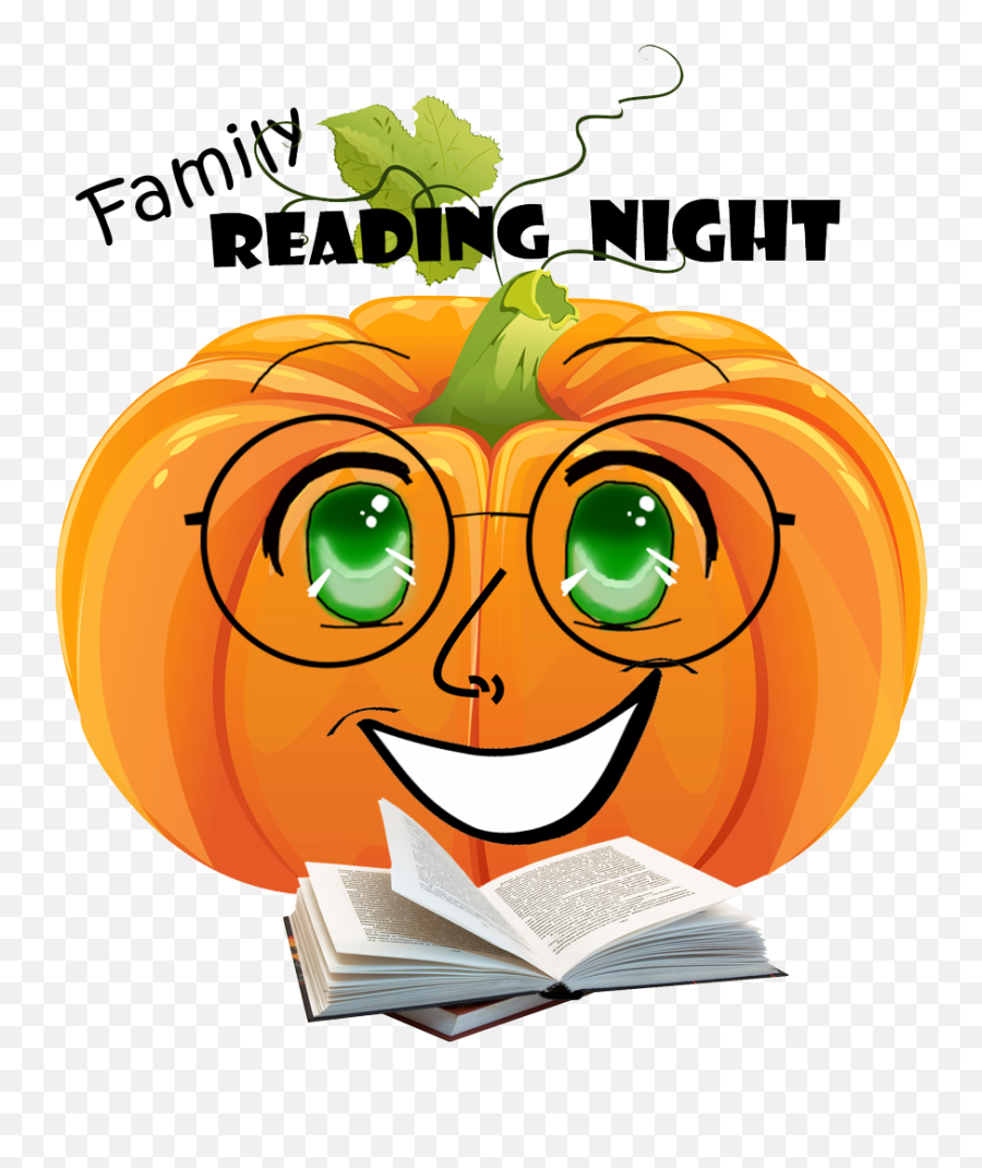 Familyreading - Centerbook Blessed Sacrament Catholic School Book Pumpkin Clipart Emoji,Reading Emoticon