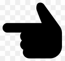 Download Hand Emoji Clipart Vector Iphone - Hands Png Black
