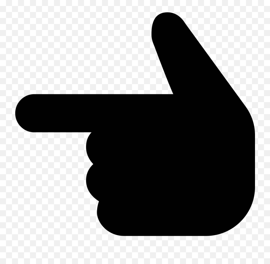 Download Hand Emoji Clipart Vector Iphone - Emoji Hands Png Black,Finger Gun Emoji