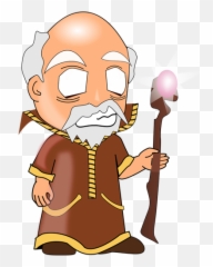 Battle For Wesnoth Character Vector - Transparent Wise Man Png Emoji