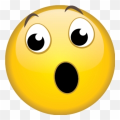 Image Result For Emoji Faces - Surprised Transparent Background