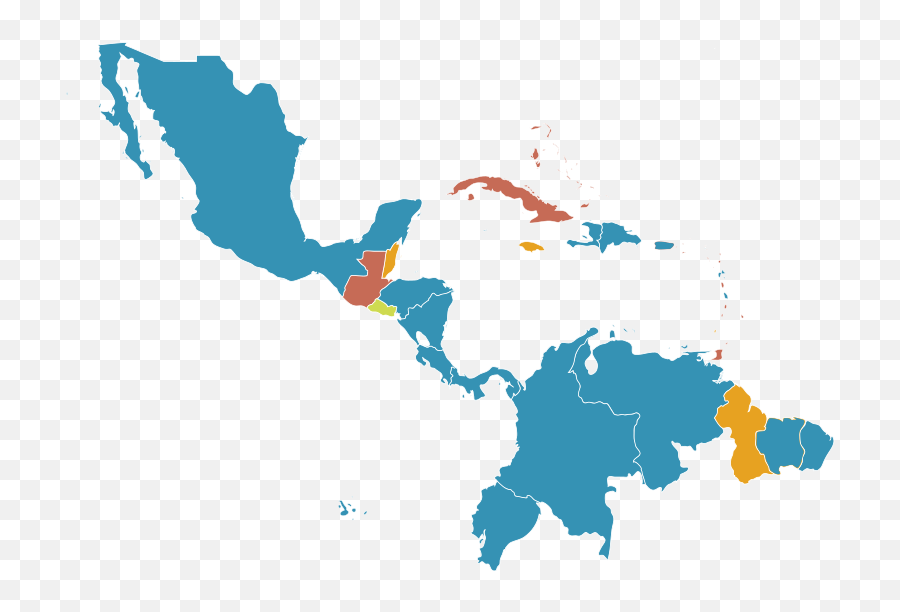 Death Penalty In Central America - Latin America Colonization Map Emoji,North Korea Emoji