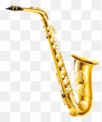 477 Saxophone Free Clipart - Saxophone Clipart Transparent Emoji,Saxophone Emoji