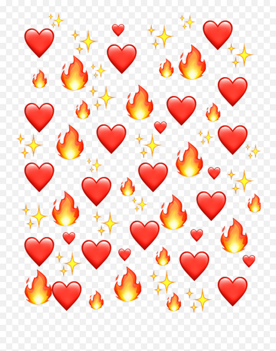 Emoji Emojis Emojiiphone Emojibackground Fire Fireemoji - Heart Emoji Background Transparent,Holiday Emojis