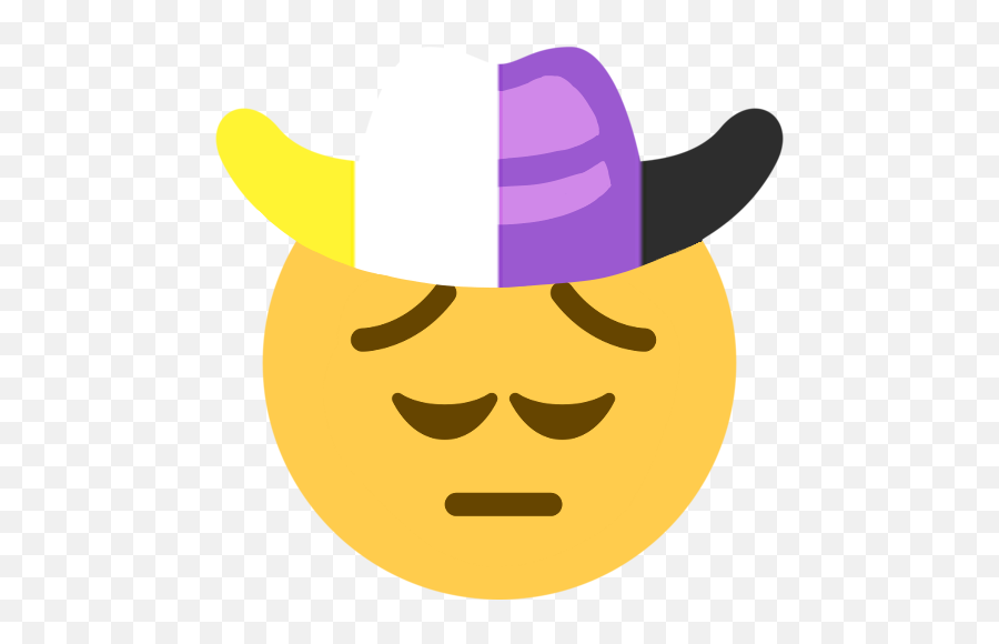Unhinged Coffins - Clip Art Emoji,Happy Cowboy Emoji