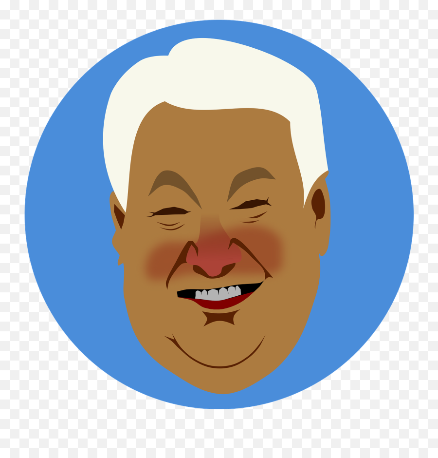 Caricature Face Grotesque Man - Yeltsin Clipart Emoji,Beer Emoticons