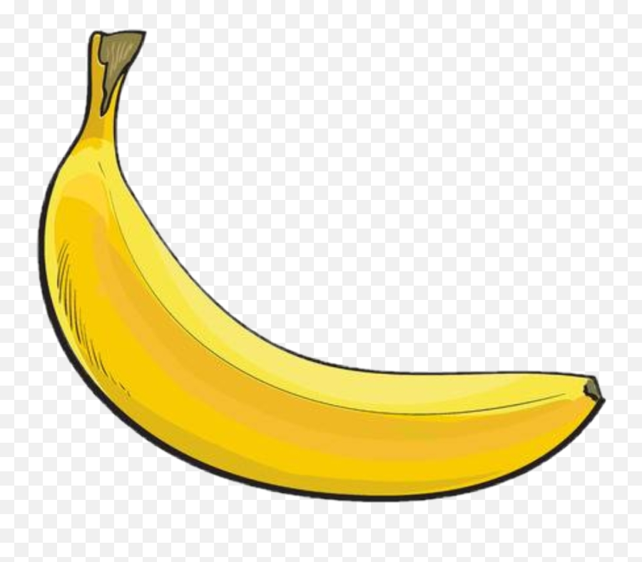 Free - Tekening Van Een Banaan Emoji,Banana Emojis