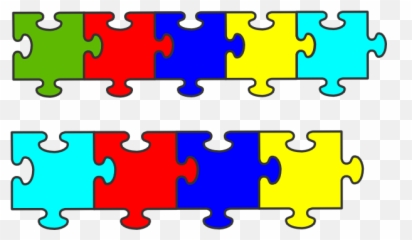 Puzzle Clipart Images Free 8 - Line Of Puzzle Pieces Clipart Emoji,Emoji Puzzles