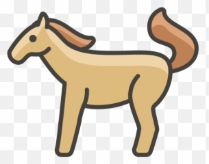 Horse Emoji Icon Clipart - Clip Art,Horse Emoji