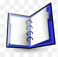 Binder Clipart Transparent - Background Emoji