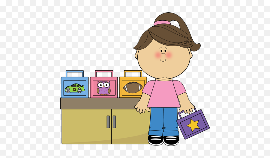 Lunch Monitor Clipart - Lunch Helper Clipart Emoji,Emoji Lunch Box