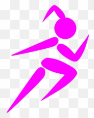 Cartoon Girl Running - Girls Cross Country Clip Art Emoji,Stickman Emojis
