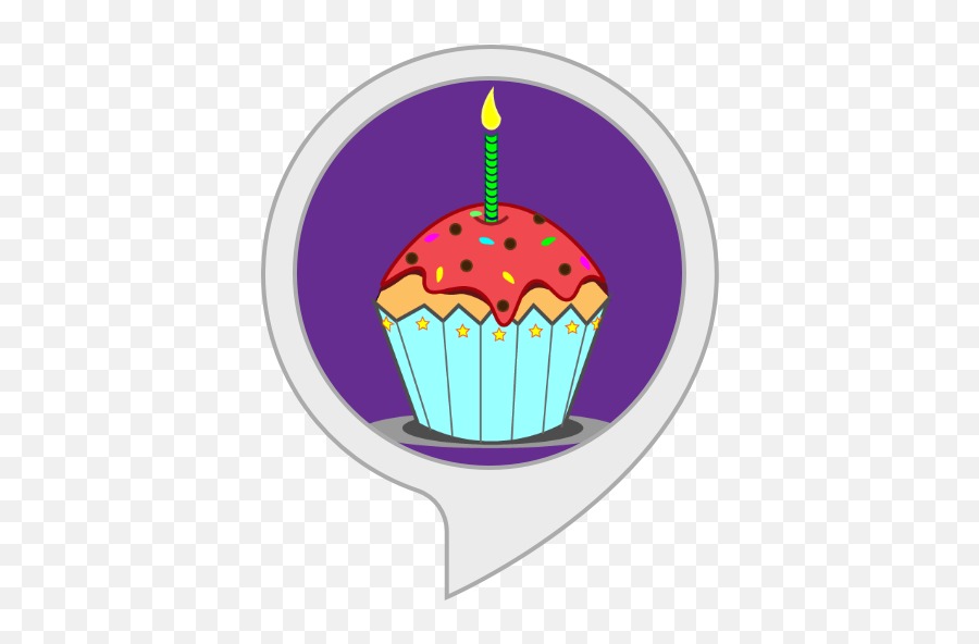 Amazoncom Happy Birthday Alexa Skills - Cupcake Emoji,Birthday Cake Emoticon Facebook