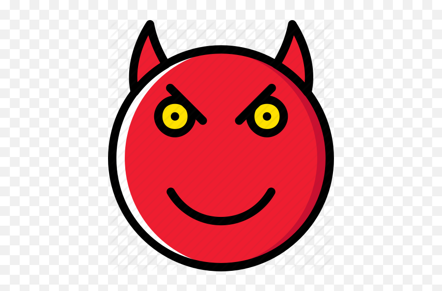 Satanic Emoji - Smiley,Emoji With Tongue Sticking Out Meaning