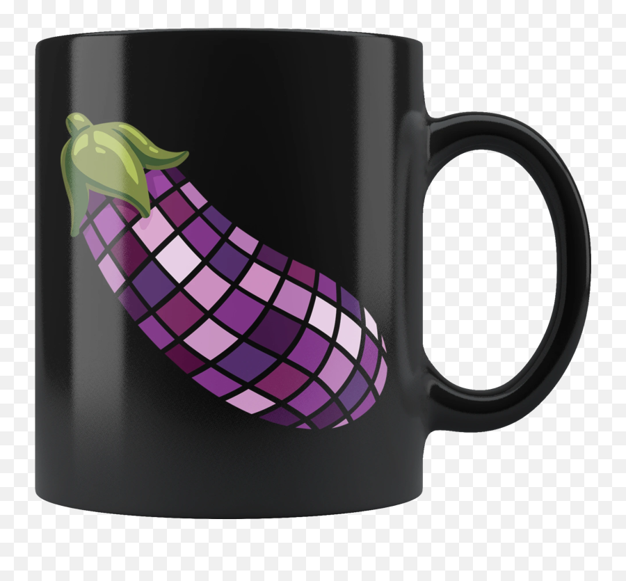 Buy Eggplant Emoji Mug Designed For Gay Bears Cubs And Otters - Just Fucking Love Cats Ok,Hand On Eggplant Emoji