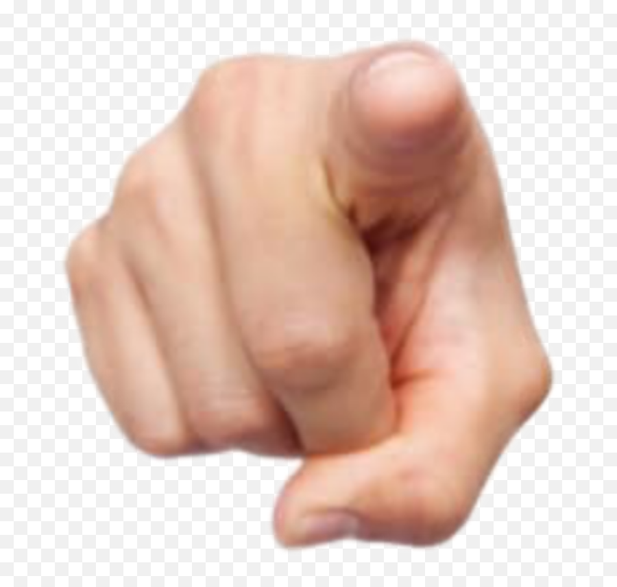You Pointing Finger Sticker By Tamararakic4 - Only True Music Fans Will Get Emoji,Pointing Finger Emoji Png