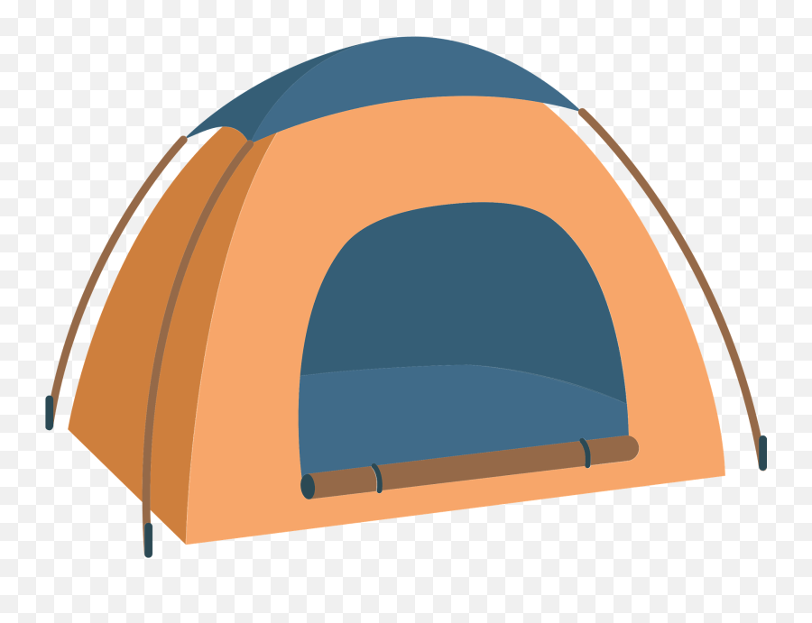 Camping Tent Clipart Free Download Transparent Png Creazilla - Clip Art Emoji,Is There A Campfire Emoji