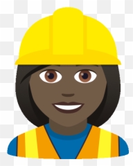 Construction Worker Joypixels Gif - Human Skin Color Emoji,Construction Equipment Emoji