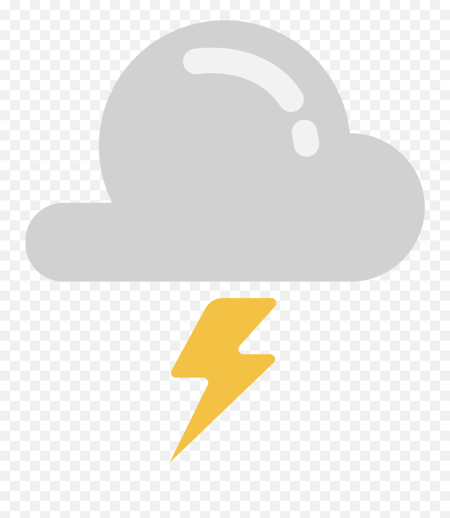 Lightning Clipart Free Download Transparent Png Creazilla - Dot Emoji,Thunderstorm Emoji