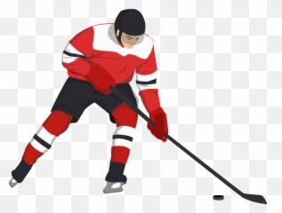 Hockey Player Clipart - Hockey Player Hockey Clipart Emoji,Ice Skate Emoji