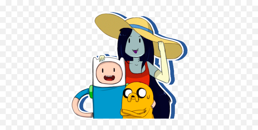 Top Family Portrait Stickers For Android U0026 Ios Gfycat - Adventure Time Finn And Marceline Family Emoji,Pregnant Emoticons