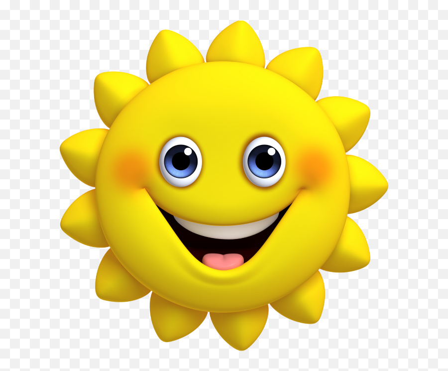 Mq Sun Face Emoji Emojis Yellow - Smiley Sun Cartoon,Sun Emoji