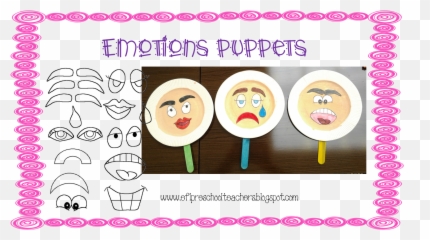 Emotions Theme - Paper Plate Emotions Craft Emoji,Emotions Face