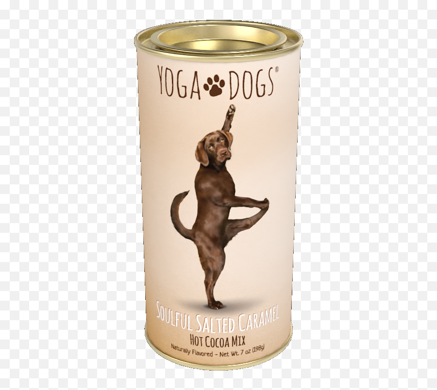 Yoga Dogs Soulful Salted Caramel Cocoa - Cat Yoga Hot Cocoa Emoji,Yogi Emoji