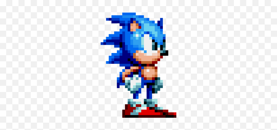 The Legend Of Sonic The Hedgehog - Sonic Mania Sonic Sprite Emoji,Jumpman Emoji