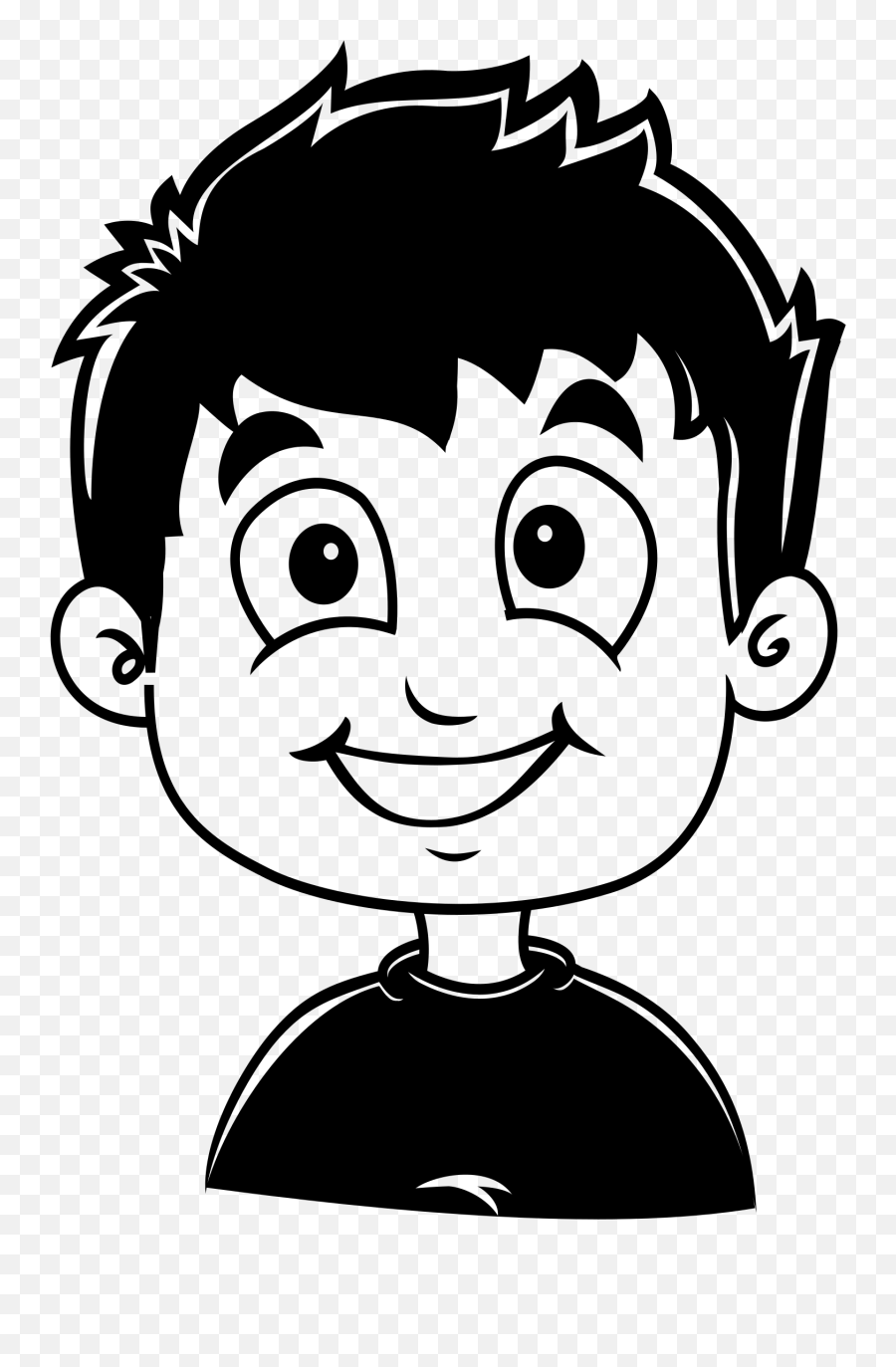 Drawing Smile Transparent Png Clipart - Boy Clip Art Black And White Emoji,Skrillex Emojis