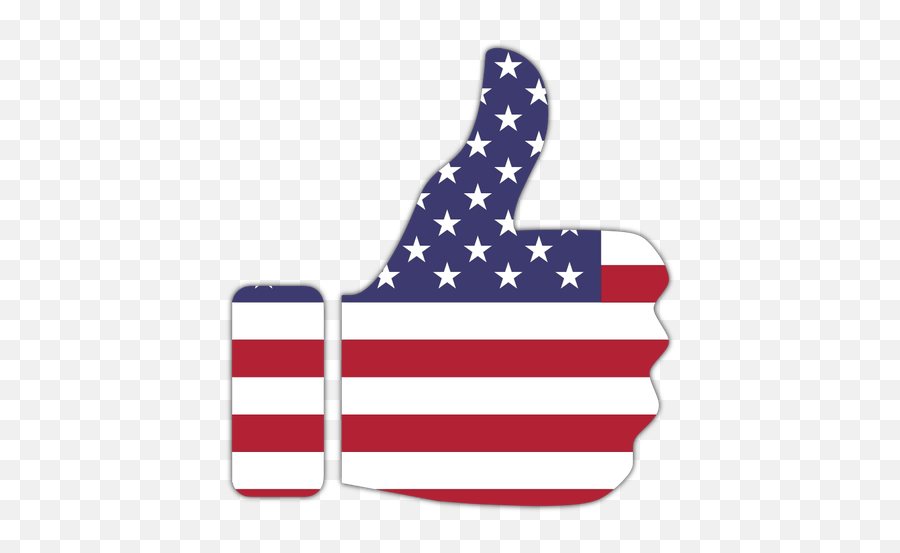 Thumbs Up America - American Flag Thumbs Up Emoji,Thumbs Up Emoji Twitter