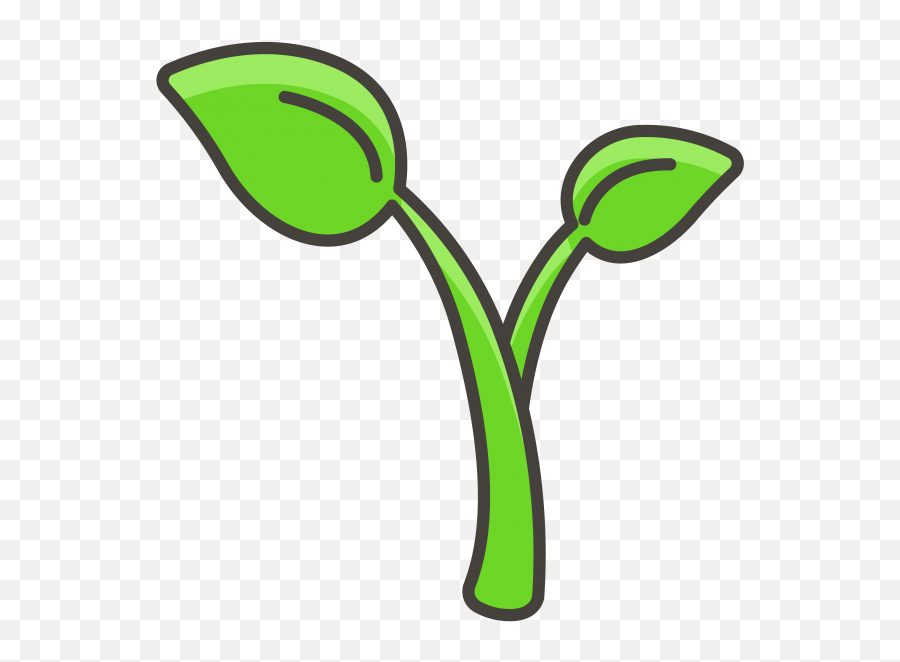 Seedling Emoji Icon - Seedling Emoji,Seedling Emoji