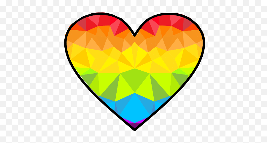 Corazon Amoresamor Arcoiris - Heart Emoji,Corazon Roto Emoticon