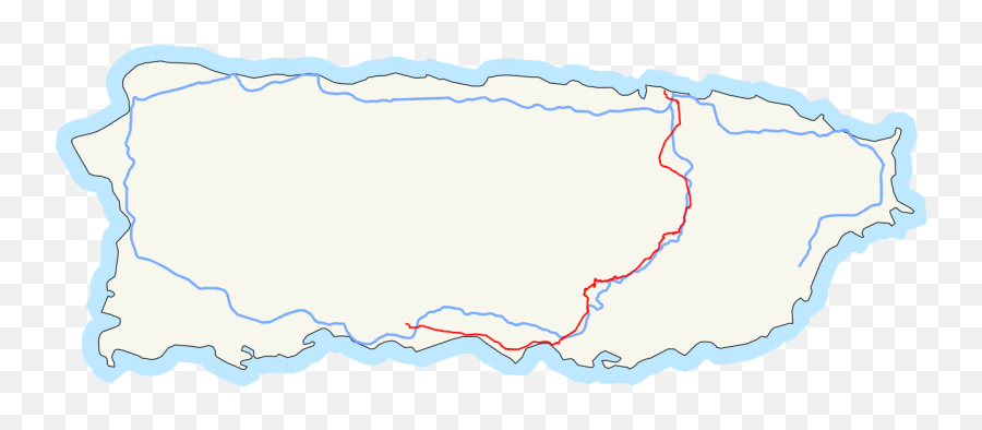 Map Of Pr - Carretera 1 Puerto Rico Emoji,Emoji Puerto Rico