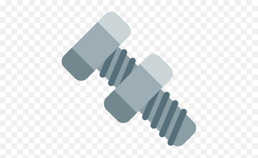 Fxemoji U1f529 - Nut And Bolt Emoji,Dumbbell Emoji