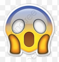 Library of omg emoji clip art free download png files - Surprised Emoji Transparent Background