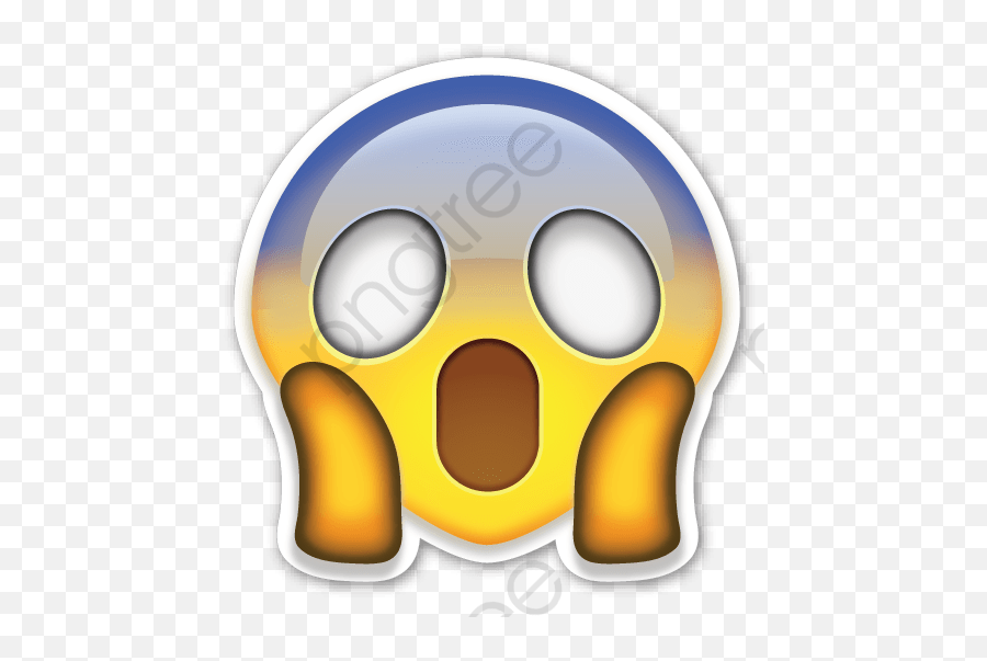 Library Of Omg Emoji Clip Art Free Download Png Files - Surprised Emoji Transparent Background,Ham Emoji