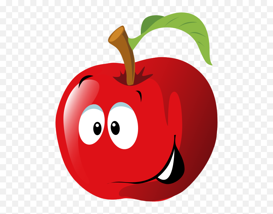 Apple Free To Use Clip Art - Clipartix Cute Apple Clipart Emoji,Apple Laughing Emoji