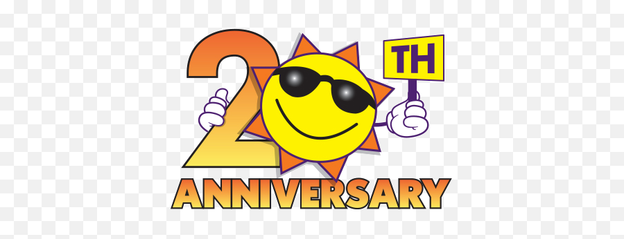 Sunrise Chevrolet Celebrates 20th Anniversary - That Means Smiley Emoji,Jeep Emoticon
