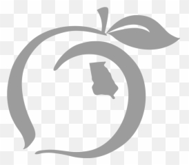 Peach Svg Sticker Picture - State Pride Logo Emoji