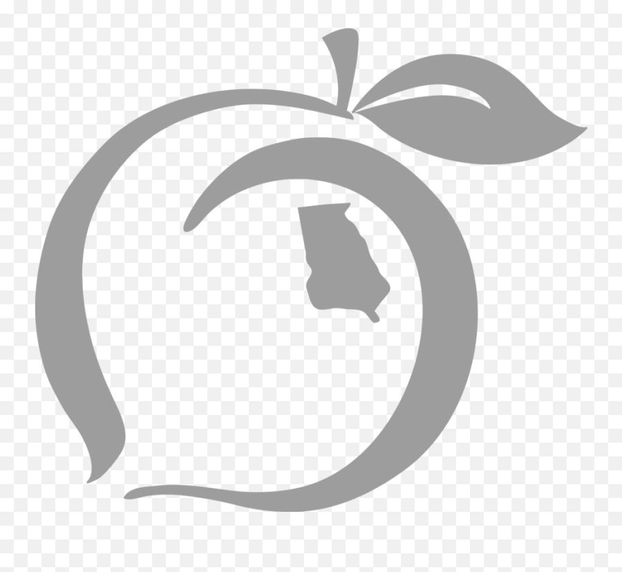 Peach Svg Sticker Picture - Peach State Pride Logo Emoji,Georgian Emoji
