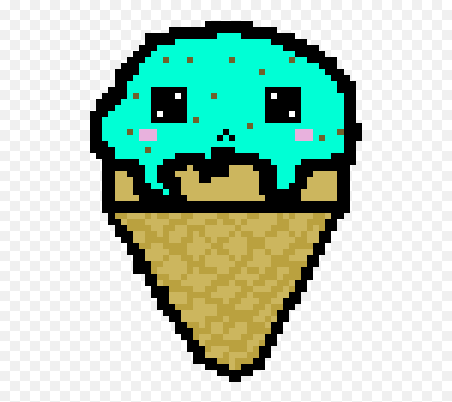 Pixilart - Kawaii Ice Cream By Anonymous Clip Art Emoji,Ice Cream ...