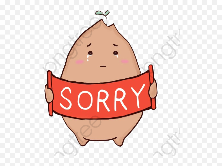 Sorry Clipart - Sorry Potato Emoji,Couch Potato Emoji