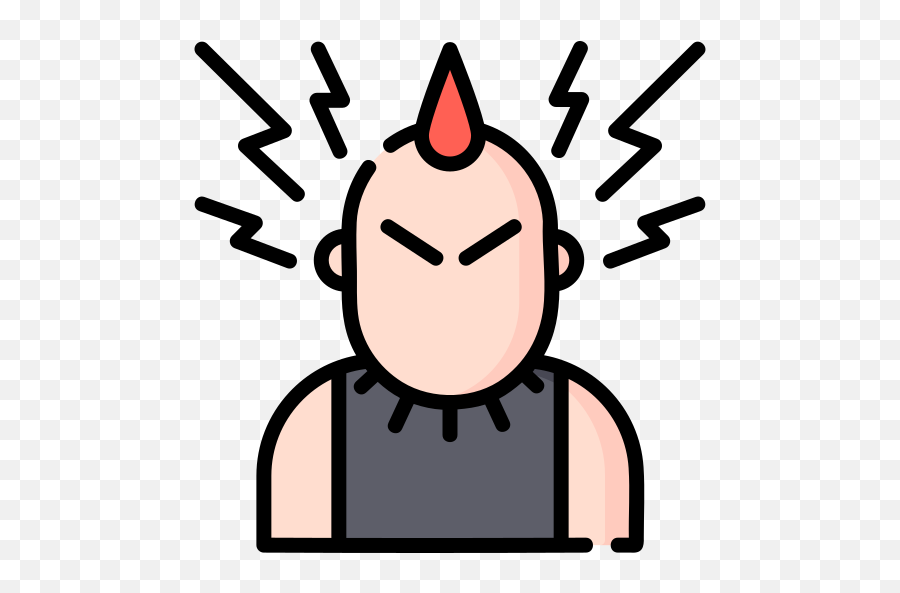 Punk Rock Png - Icono Punk Emoji,Safety Pin Emoji